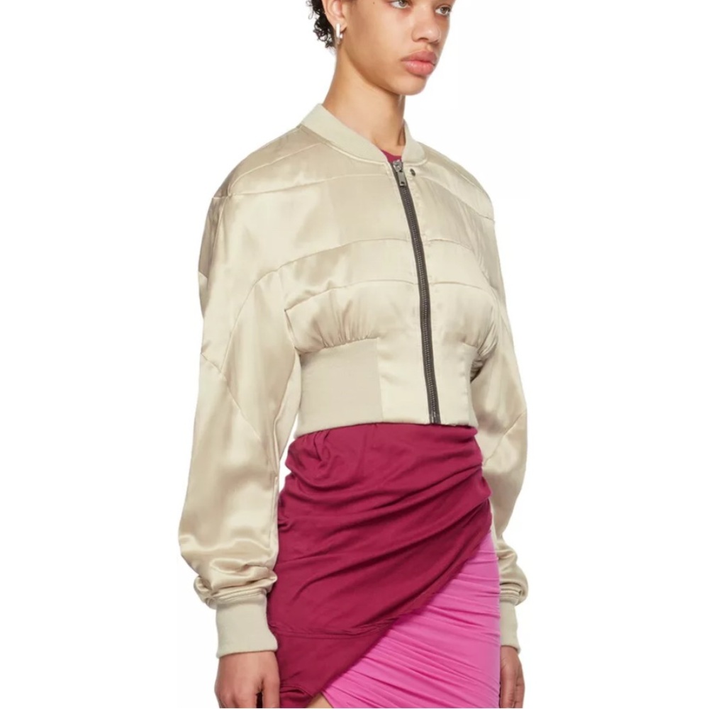 Rick Owens Girdered Flight/Bomber Jacket
